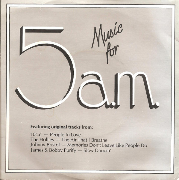 Various – Music For 5a.m. – Hoes