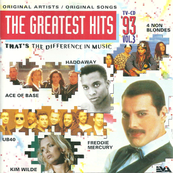 Various – The Greatest Hits '93 - Vol. 3 (1993) – Hoes