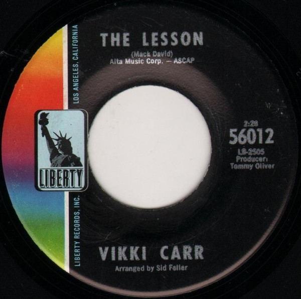Vikki Carr – The Lesson (1968) – Hoes