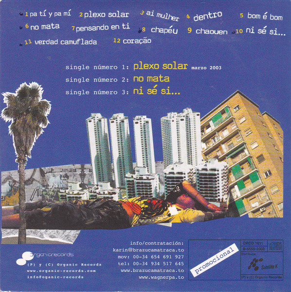 Wagner Pá – El Imparable Transeúnte (2003) – Hoes