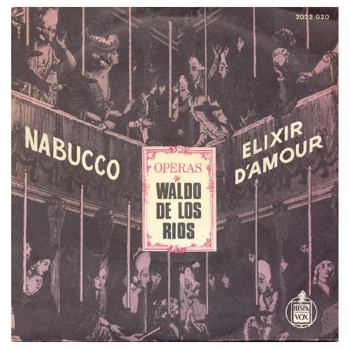 Waldo De Los Rios – Operas (Nabucco / Elixir D'Amour) (1973) – Hoes