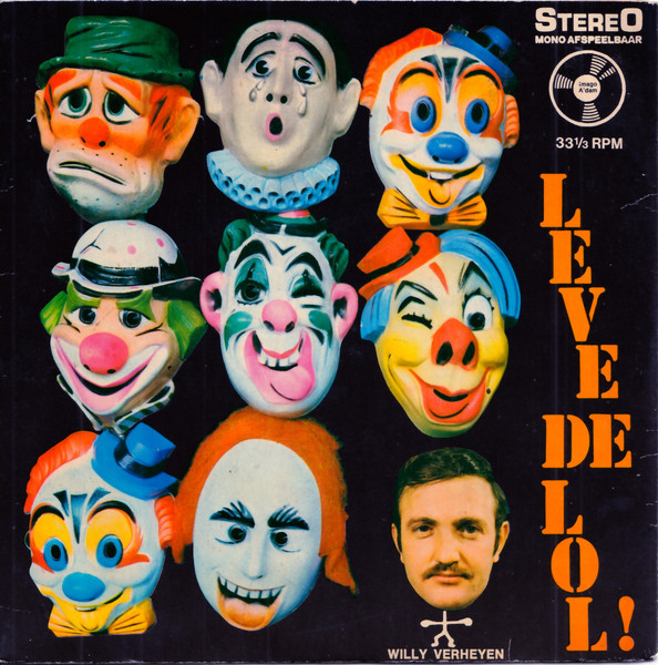 Willy Verheyen – Leve De Lol! (1970) – Hoes