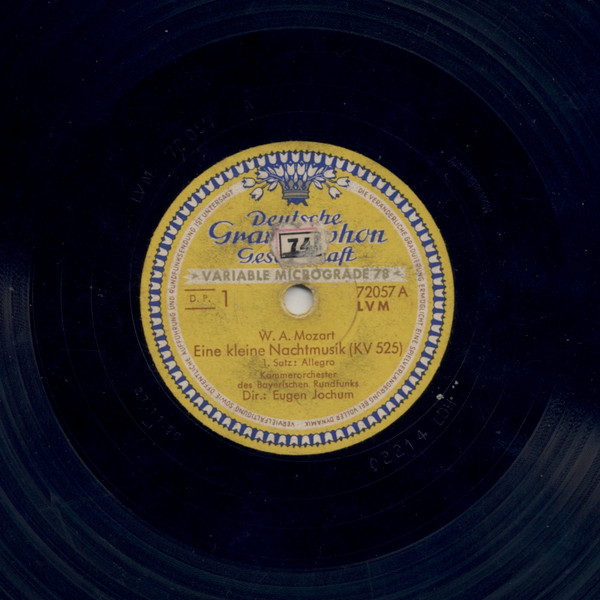 Wolfgang Amadeus Mozart – Eine Kleine Nachtmusik KV 525 – Hoes