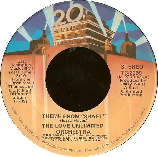 Love Unlimited Orchestra – Theme From "Shaft" / Theme From "Superman" (1979) – Hoes