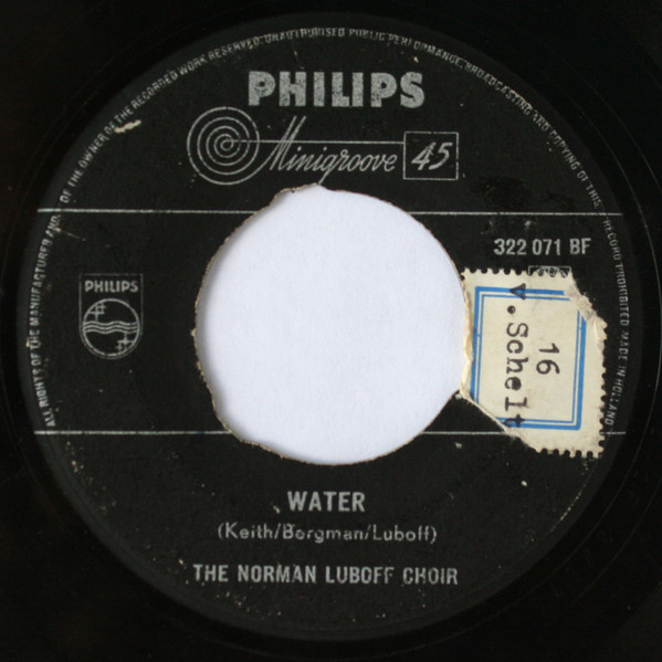 Norman Luboff Choir – Water – Hoes