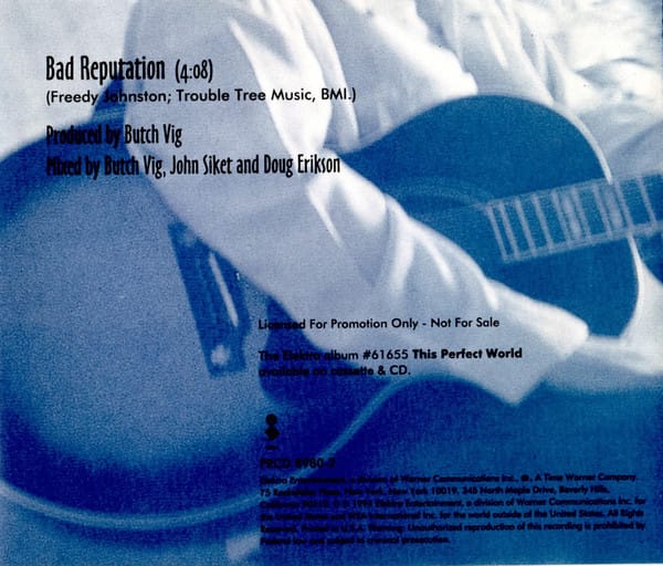 Freedy Johnston – Bad Reputation (1994) – Hoes