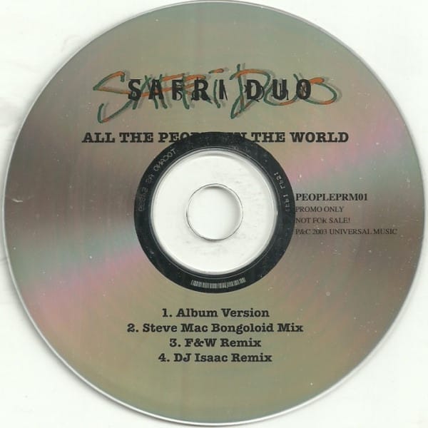 Safri Duo – All The People In The World (2003) – Hoes