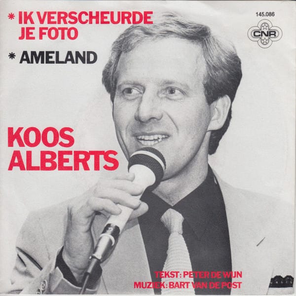 Koos Alberts – Ik Verscheurde Je Foto (1984) – Hoes