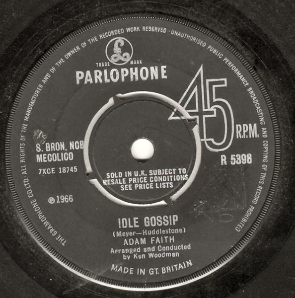Adam Faith – Idle Gossip (1966) – Hoes