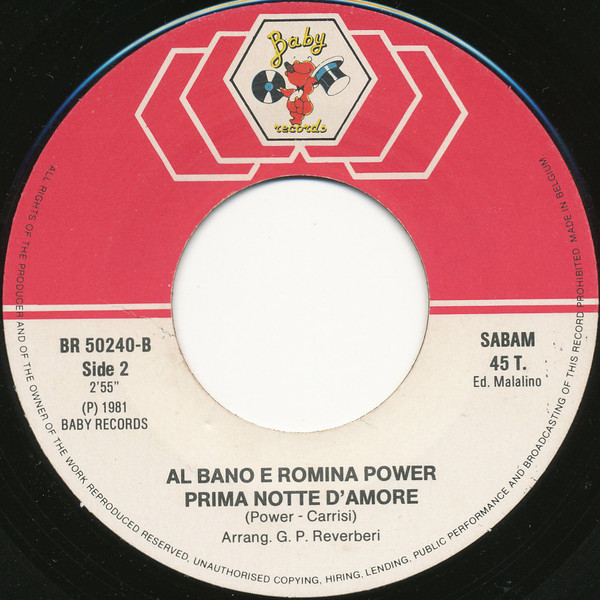 Al Bano & Romina Power – Sharazan  (1981) – Hoes