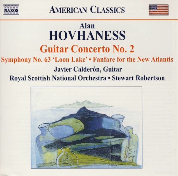 Alan Hovhaness – Guitar Concerto No. 2 • Symphony No. 63 'Loon Lake' • Fanfare For The New Atlantis (2008) – Hoes