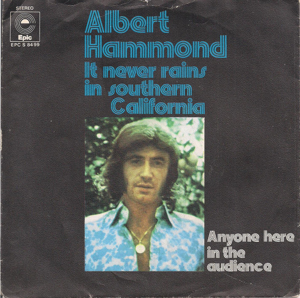 Albert Hammond – It Never Rains In Southern California (1972) – Hoes