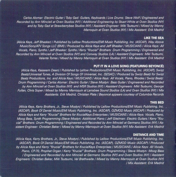 Alicia Keys – The Element Of Freedom (2009) – Foto 1