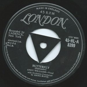 Andy Williams – Butterfly (1957) – Hoes