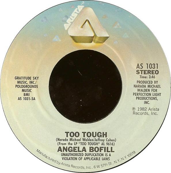 Angela Bofill – Too Tough (1982) – Hoes