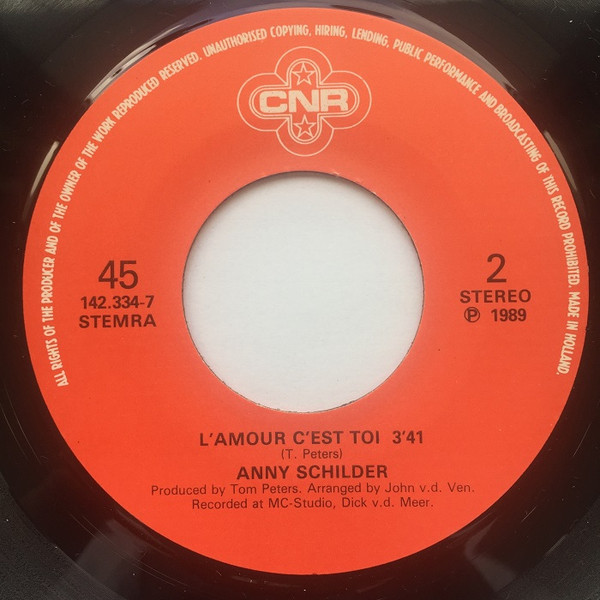 Anny Schilder – La Bambola  (1989) – Hoes