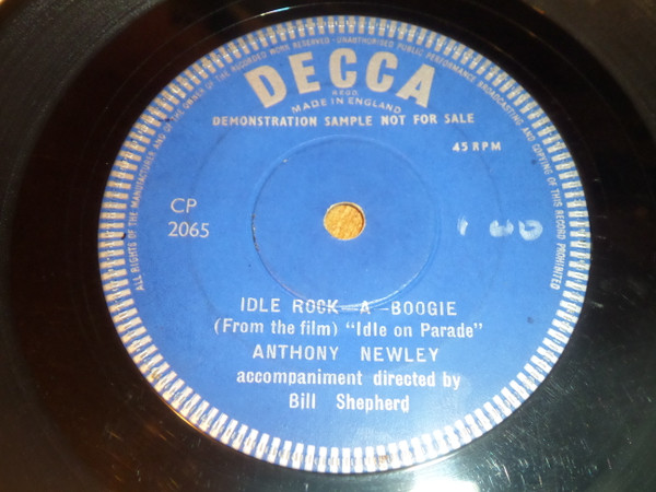 Anthony Newley – Idle Rock-A-Boogie (1959) – Hoes