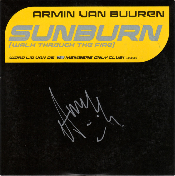 Armin van Buuren – Sunburn (Walk Through The Fire) (2003) – Hoes