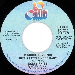 Barry White – I'm Gonna Love You Just A Little More Baby (1973) – Hoes