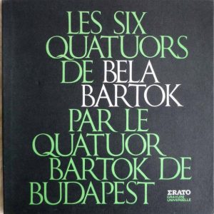Bartók Quartet – Les Six Quatuors De Bela Bartok  (1968) – Hoes