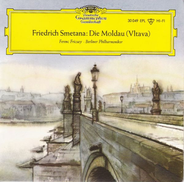 Bedřich Smetana – Die Moldau (Vltava) (1958) – Hoes