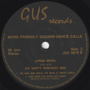 Ben Burpp's Barn Dance Band – Enjoy Yourself – Hoes