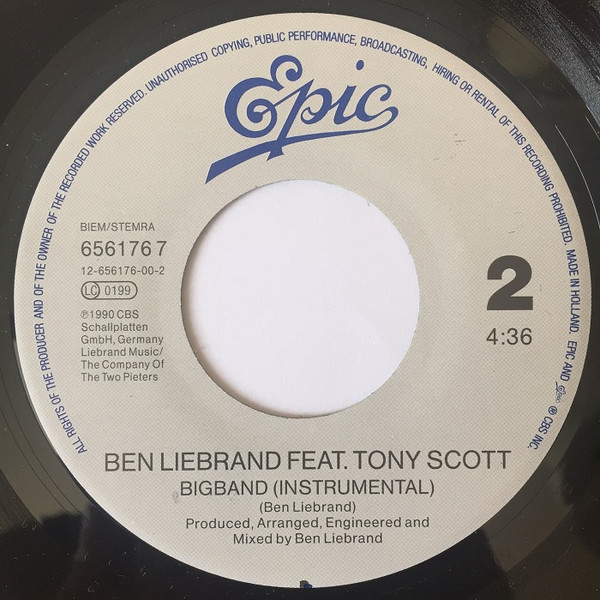 Ben Liebrand – Move To The Bigband (1990) – Hoes