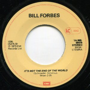 Bill Forbes – Too Young – Hoes