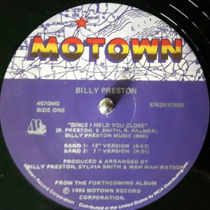 Billy Preston – Since I Held You Close (1986) – Hoes