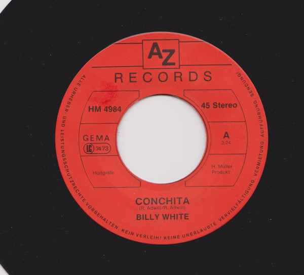 Billy White (11) – Conchita – Hoes