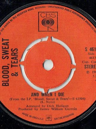 Blood, Sweat And Tears – And When I Die (1969) – Hoes