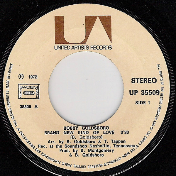 Bobby Goldsboro – Brand New Kind Of Love (1973) – Hoes