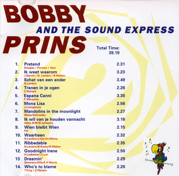 Bobby Prins – Bobby Prins And The Sound Express Volume 2 (1996) – Hoes