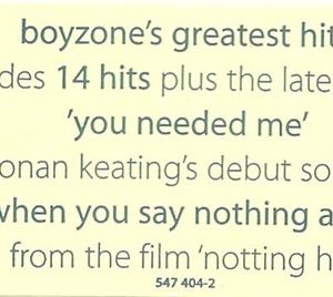Boyzone – ...By Request (1999) – Hoes
