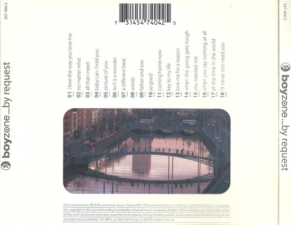 Boyzone – ...By Request (1999) – Foto 1