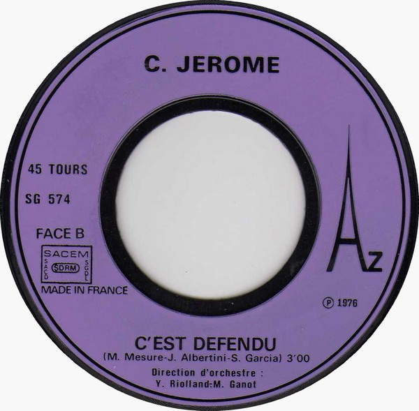 C. Jérôme – Cindy (1976) – Hoes