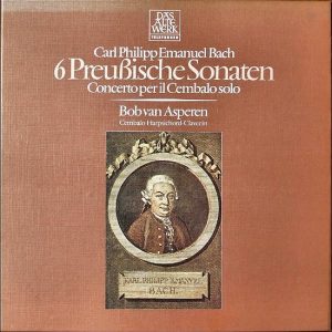 Carl Philipp Emanuel Bach – 6 Preußische Sonaten (Concerto Per Il Cembalo Solo) (1979) – Hoes