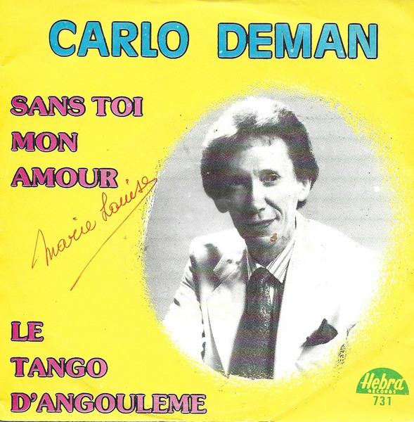 Carlo Deman – Sans Toi Mon Amour (1988) – Hoes