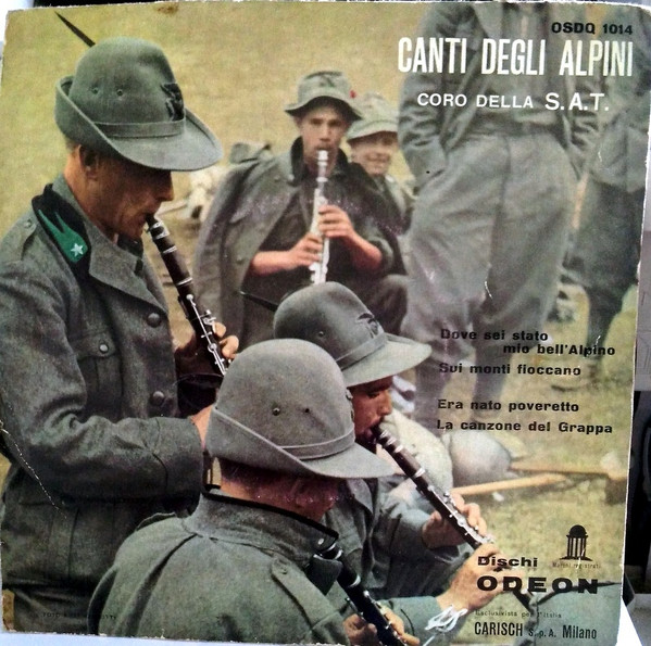 Coro Della S.A.T. – Canti Degli Alpini (1963) – Hoes