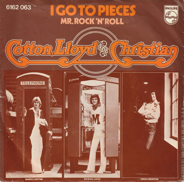 Cotton, Lloyd & Christian – I Go To Pieces (1975) – Hoes