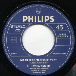 De Havenzangers – Greetje Uit De Polder (1979) – Hoes