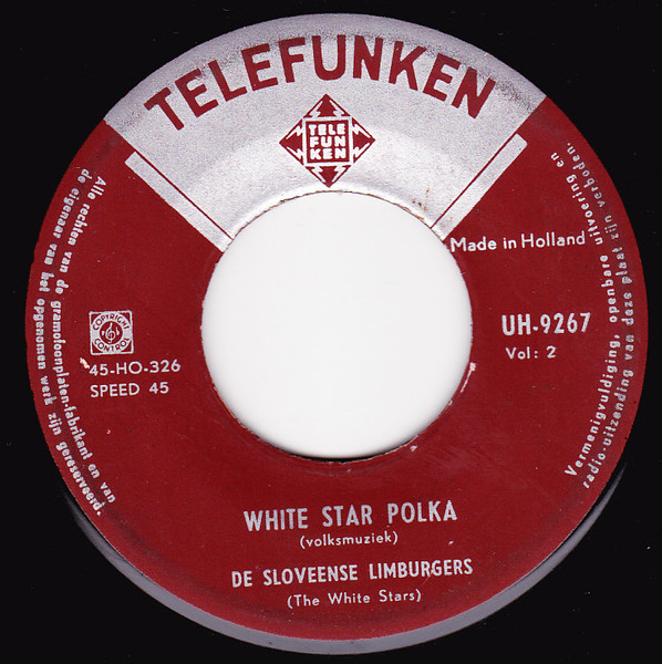 De Sloveense Limburgers – White Star Polka (1958) – Hoes