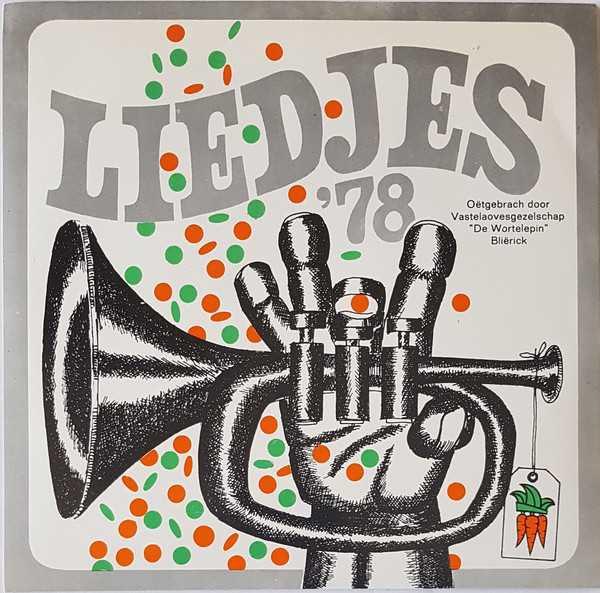 De Wortelepin – Liedjes '78 (1978) – Hoes