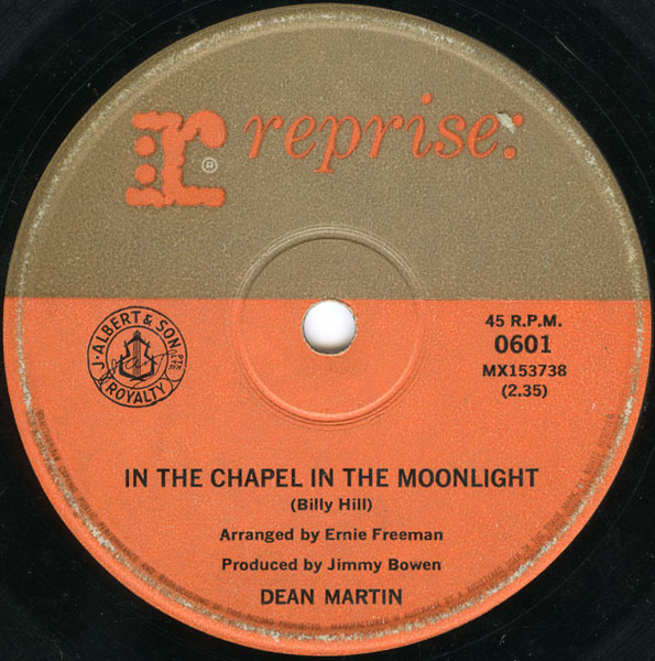 Dean Martin – In The Chapel In The Moonlight (1967) – Hoes