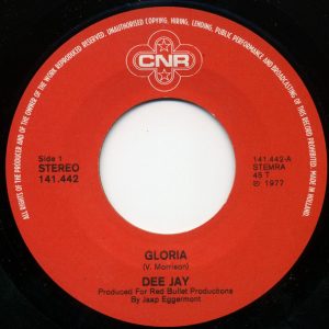 Dee Jay (3) – Gloria (1977) – Hoes