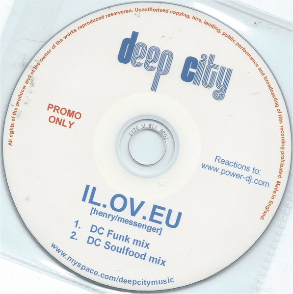Deep City (5) – IL.OV.EU – Hoes