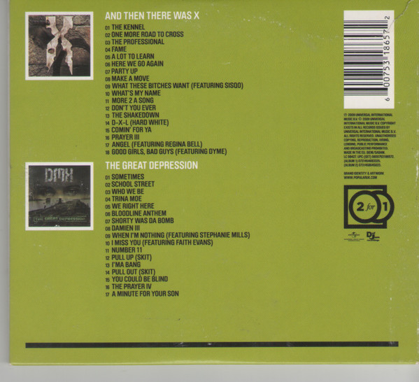 DMX – And Then There Was X + The Great Depression (2009) – Hoes