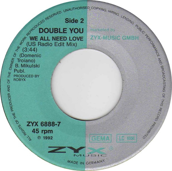 Double You – Who's Fooling Who (1992) – Hoes