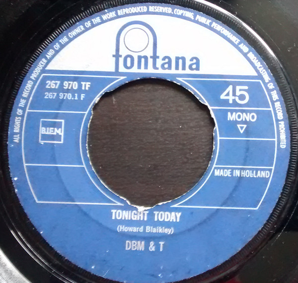 Dozy, Beaky, Mick & Tich – Tonight Today (1969) – Hoes