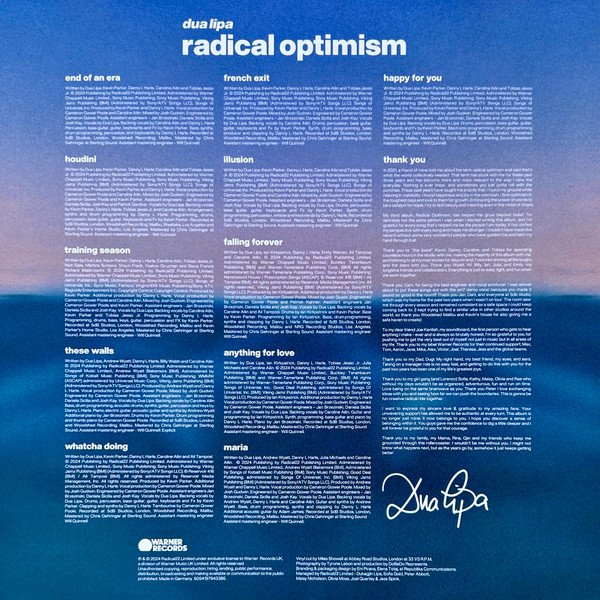 Dua Lipa – Radical Optimism (2024) – Foto 3